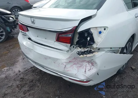 2017 Honda Accord Hybrid Ex-L from USA, damaged, VIN JHMCR6F51HC005404